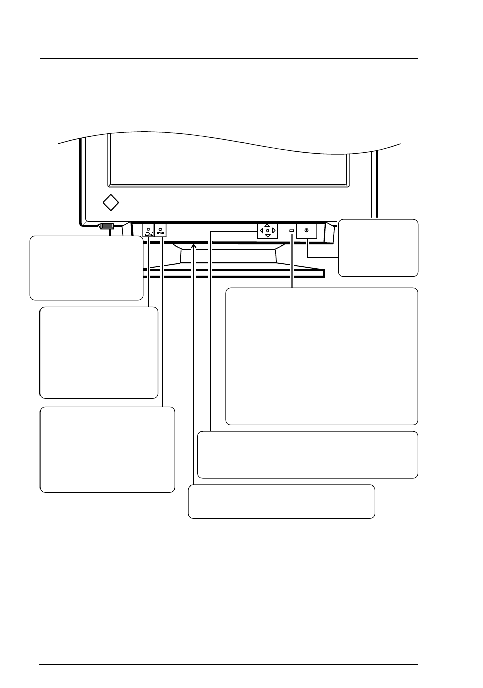 Controls & connectors | Eizo T960 User Manual | Page 10 / 59