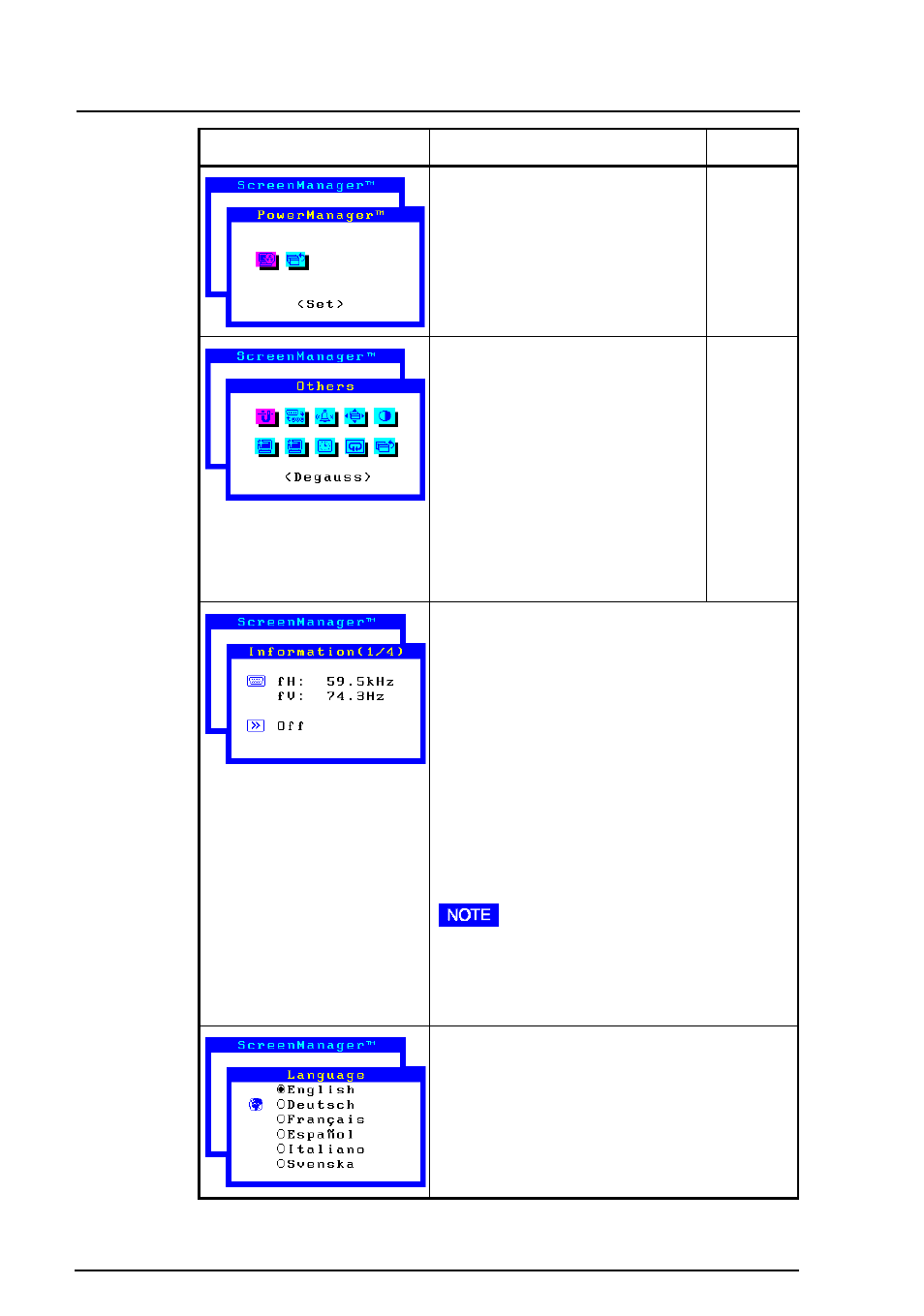 Eizo T960 User Manual | Page 18 / 59