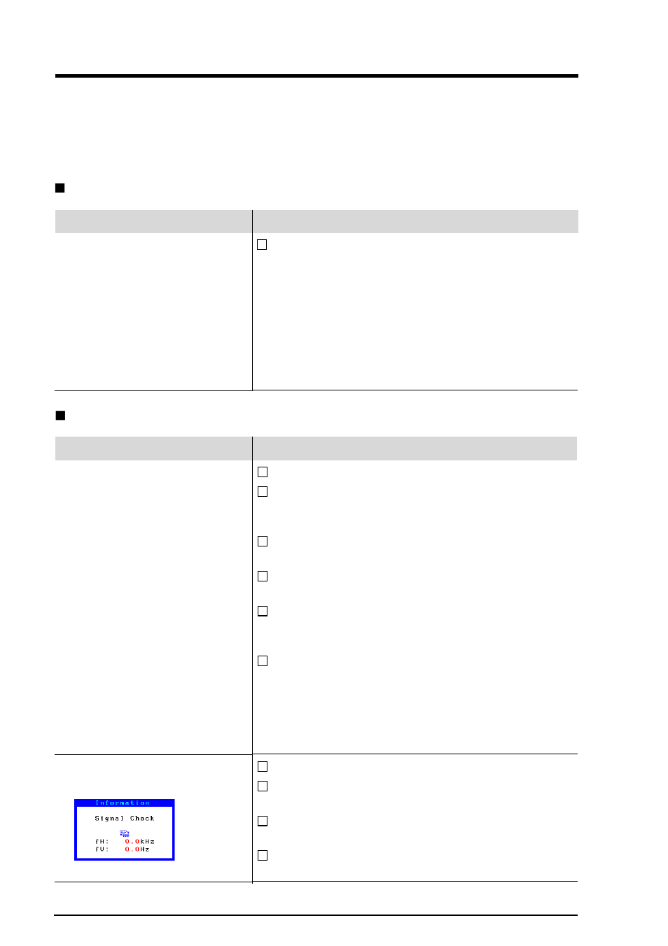 4 troubleshooting, 1 troubleshooting | Eizo T960 User Manual | Page 44 / 59
