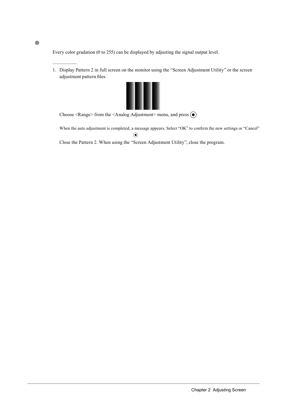 Step | Eizo COLOREDGE CG243W User Manual | Page 17 / 49