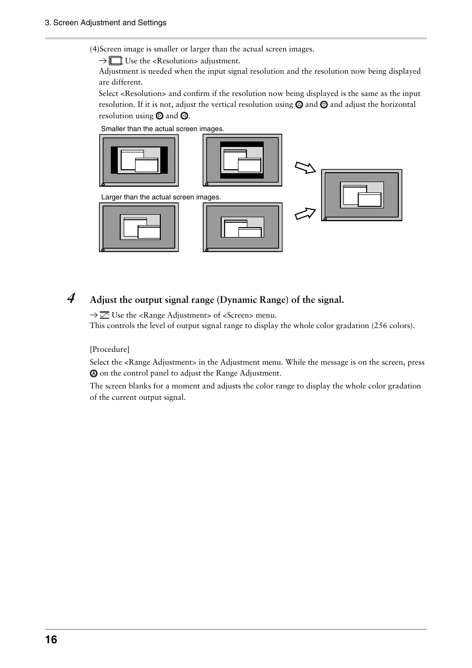 Eizo FLEXSCAN MX240W User Manual | Page 16 / 40