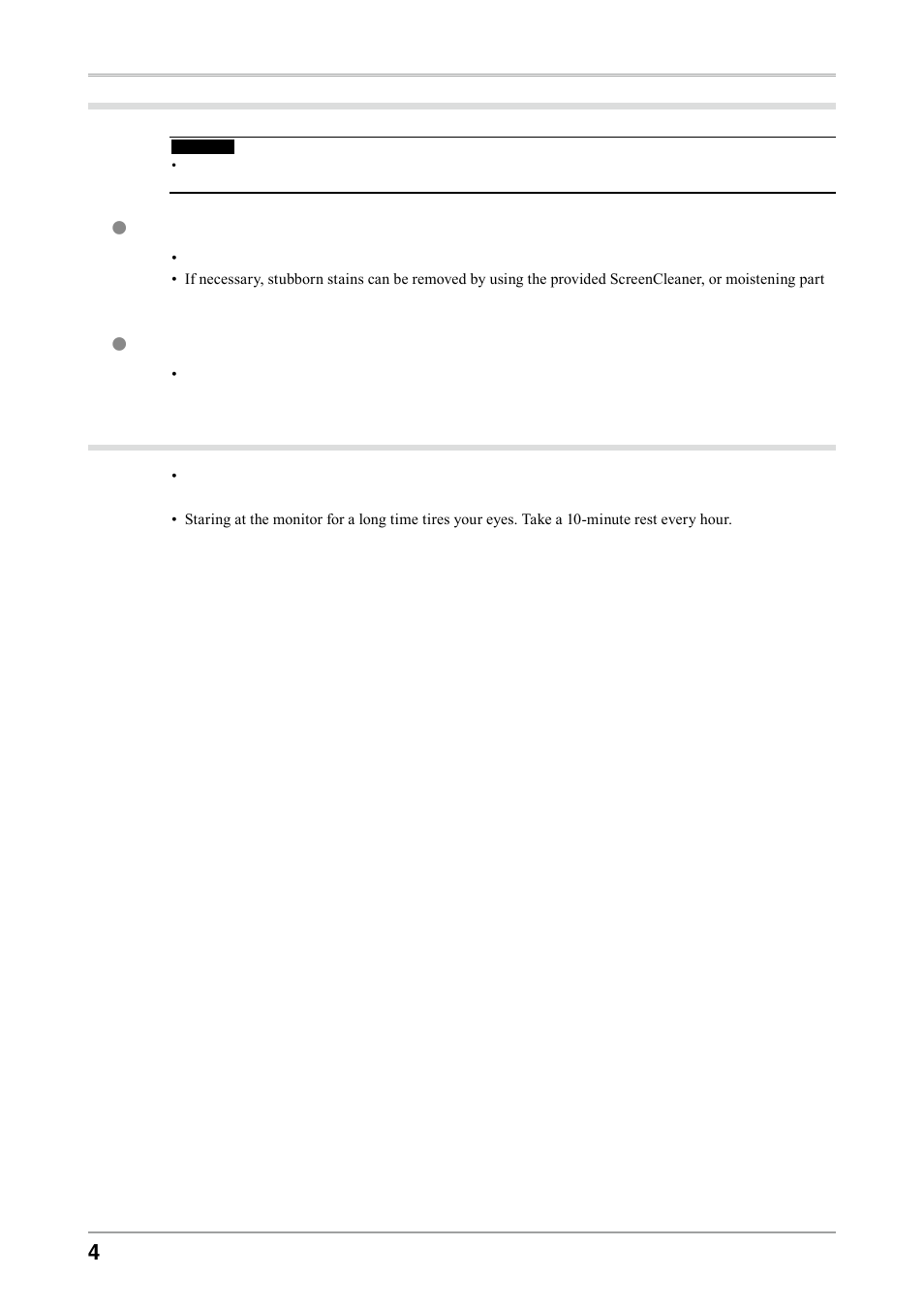 Eizo COLOREDGE CG303W User Manual | Page 4 / 42