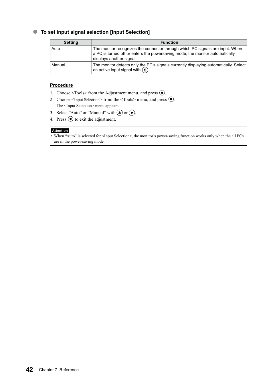 Eizo COLOR EDGE CG245W User Manual | Page 42 / 66