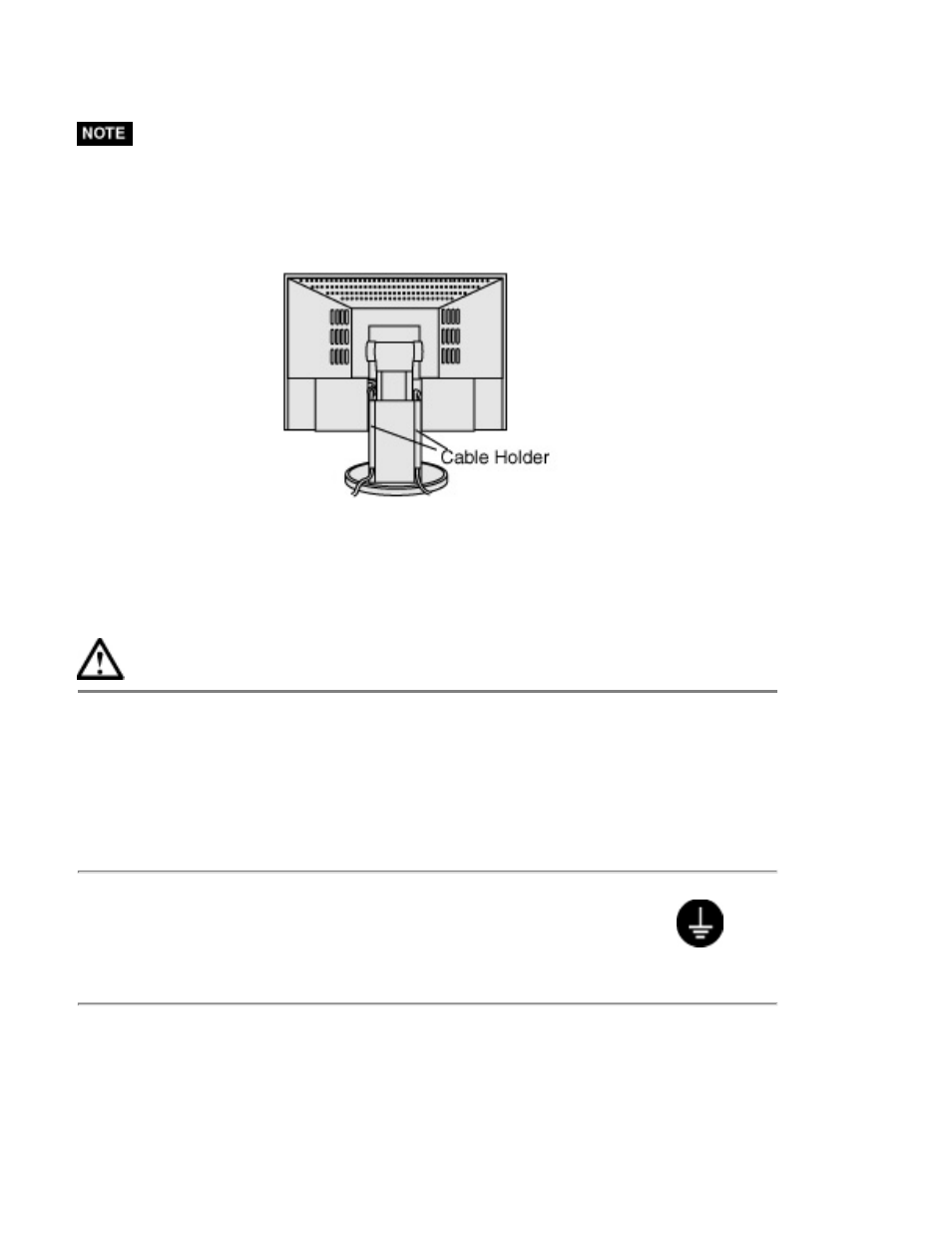 Warning | Eizo CG221 User Manual | Page 12 / 60
