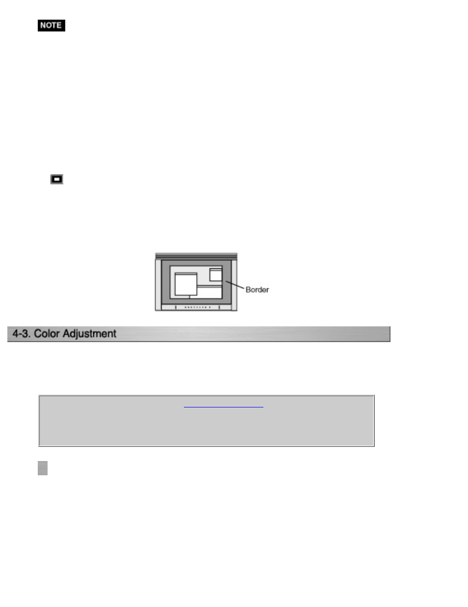 3.color adjustment | Eizo CG221 User Manual | Page 35 / 60