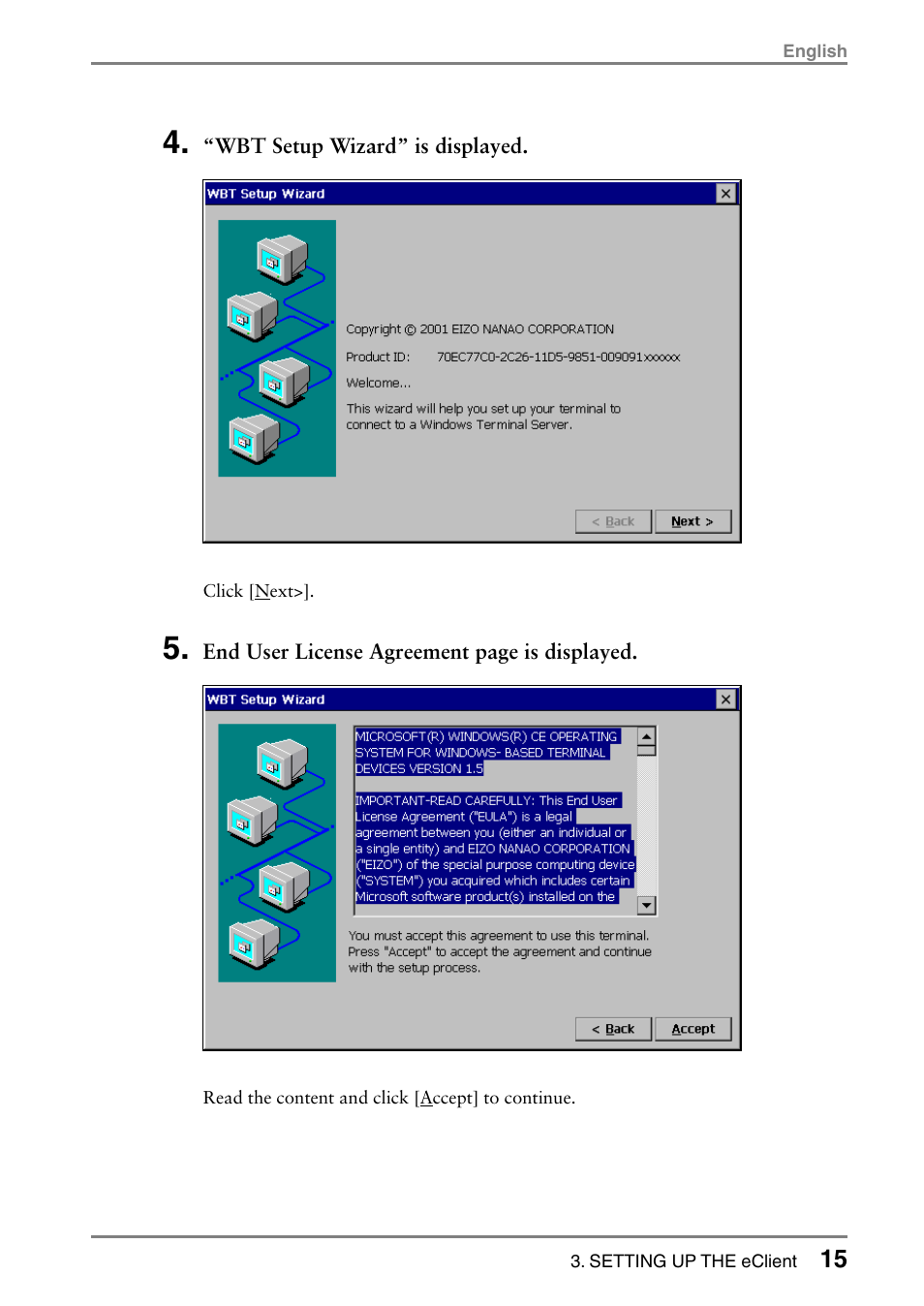 Eizo 531L User Manual | Page 15 / 103