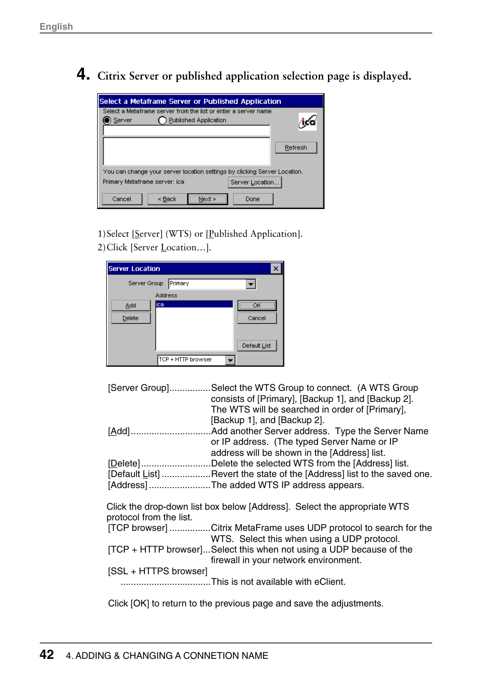 Eizo 531L User Manual | Page 42 / 103