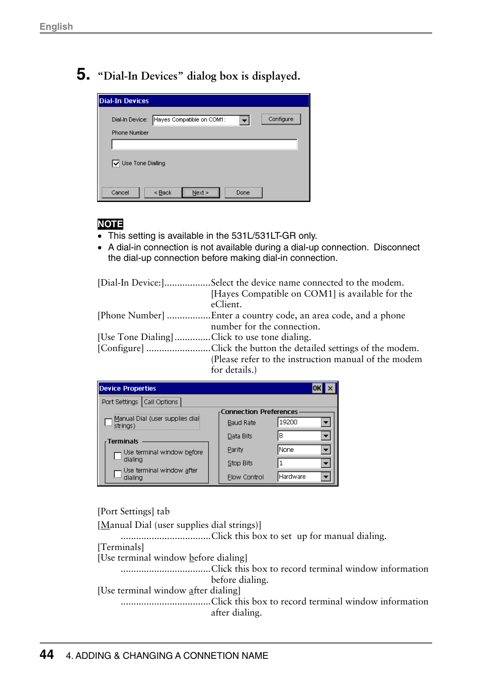 Eizo 531L User Manual | Page 44 / 103