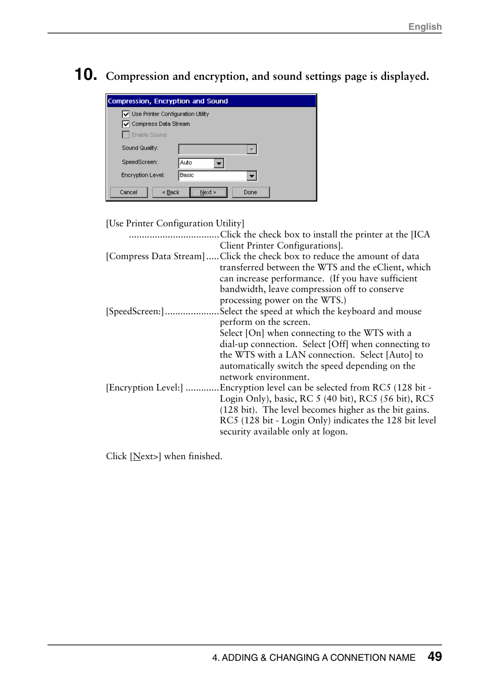 Eizo 531L User Manual | Page 49 / 103