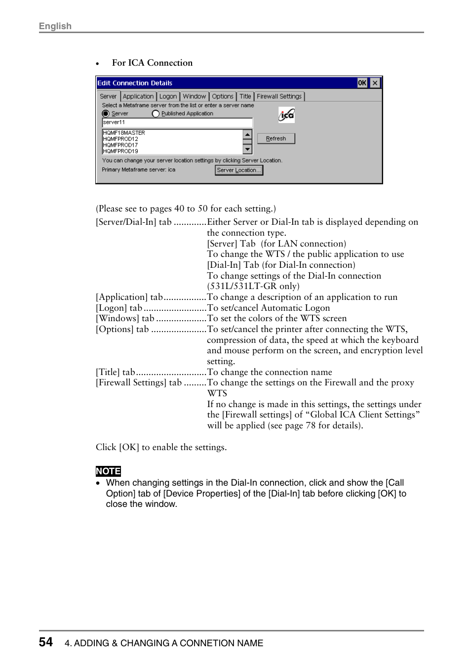 Eizo 531L User Manual | Page 54 / 103