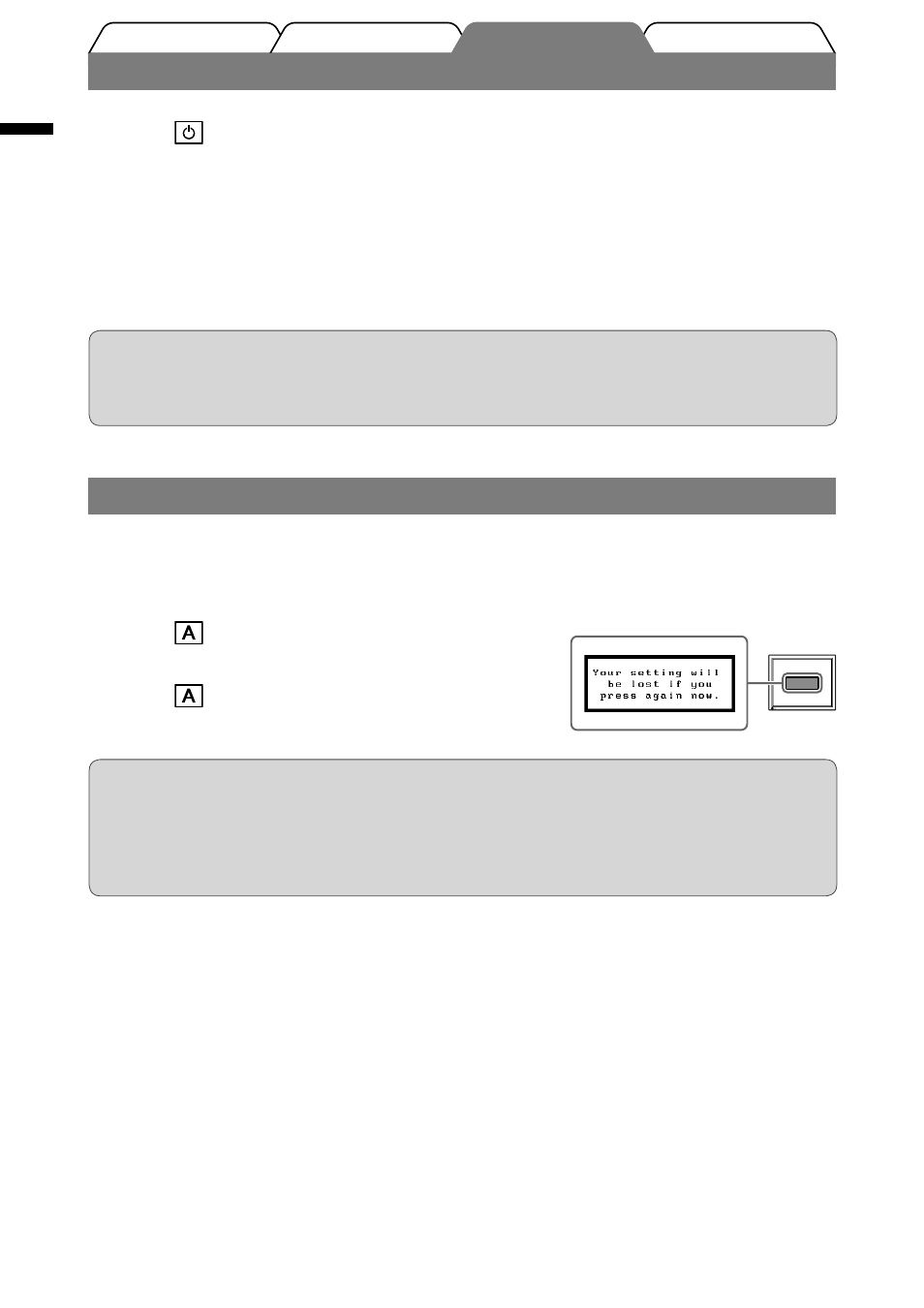 Displaying screen | Eizo FlexScan L568 User Manual | Page 6 / 58