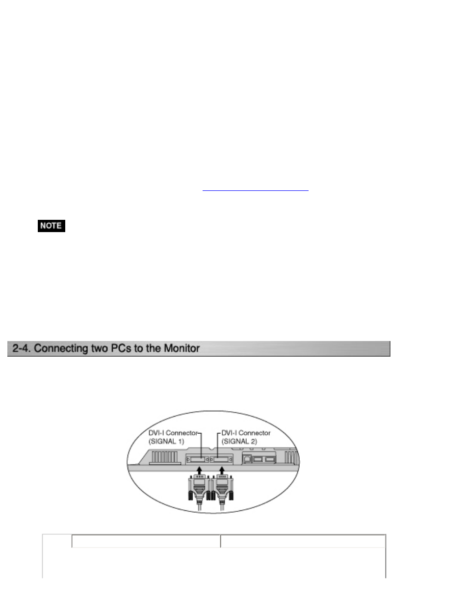 4.connecting two pcs to, The monitor | Eizo CG210 User Manual | Page 21 / 73