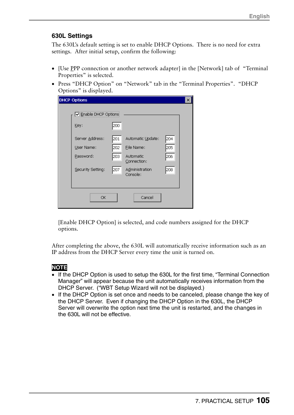 Eizo eClient LCD Monitor Integrated Windows-based terminal 630L User Manual | Page 105 / 115