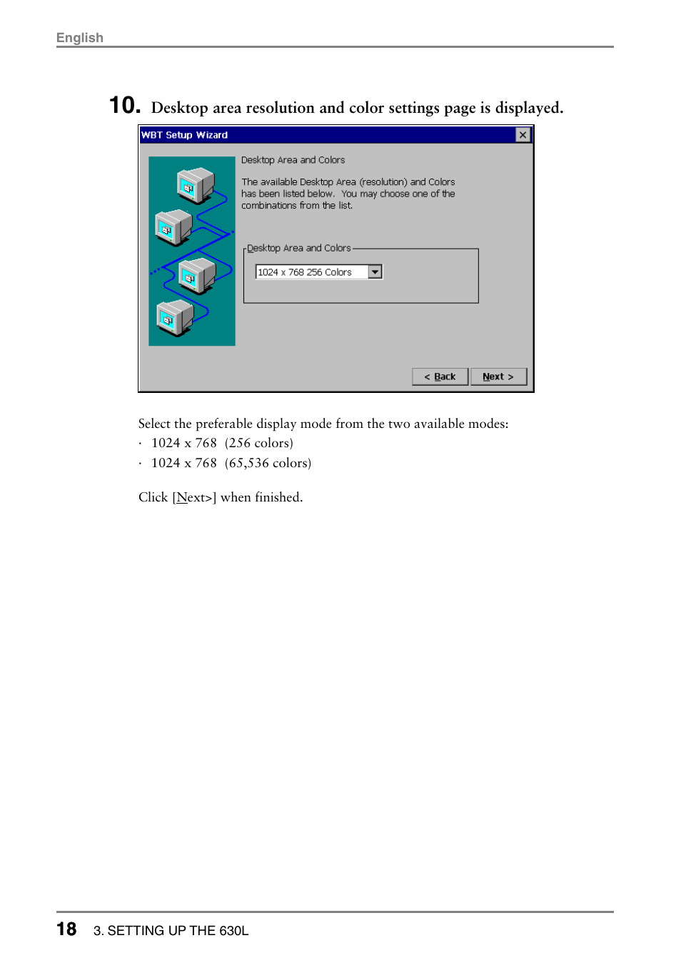 Eizo eClient LCD Monitor Integrated Windows-based terminal 630L User Manual | Page 18 / 115