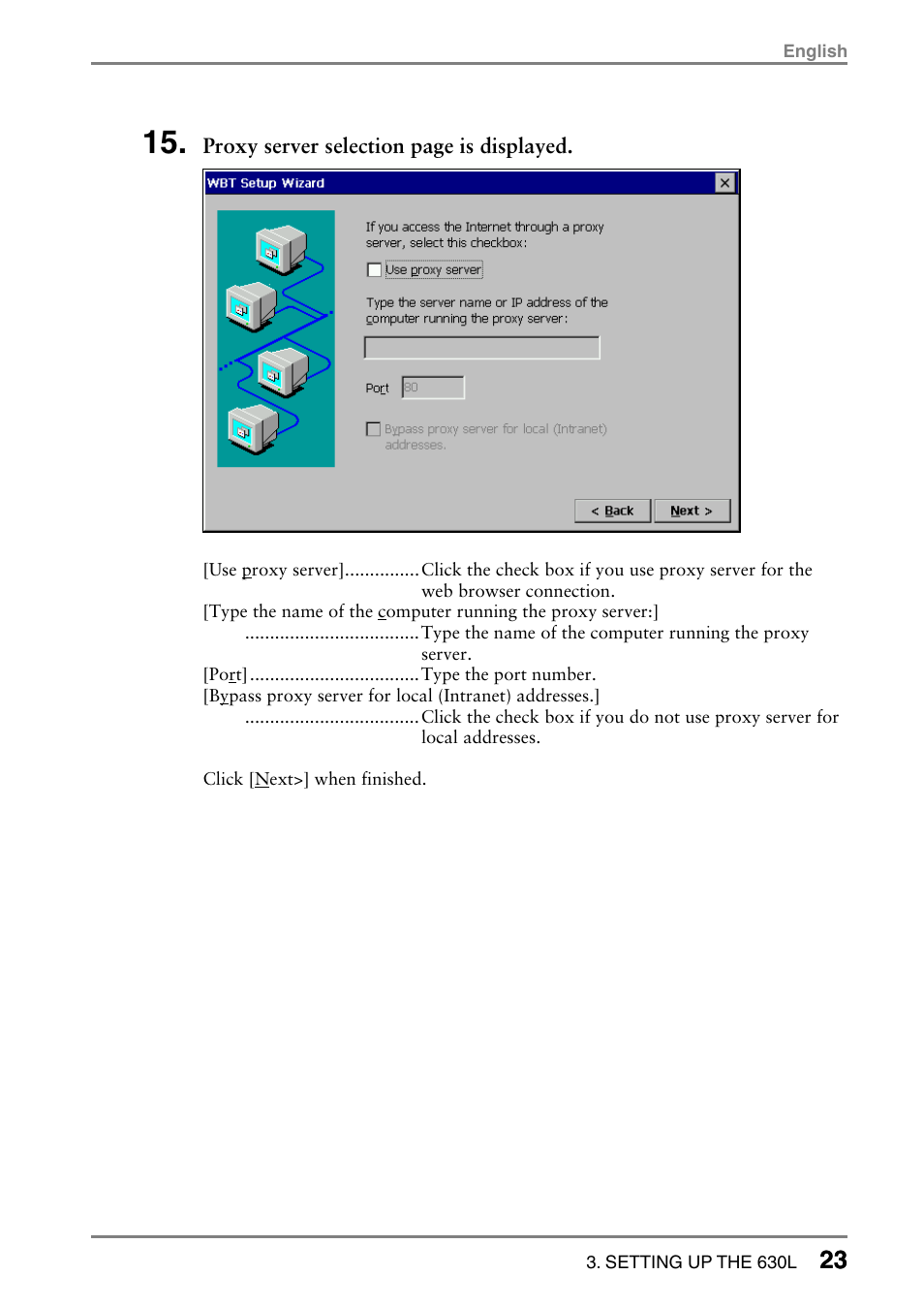 Eizo eClient LCD Monitor Integrated Windows-based terminal 630L User Manual | Page 23 / 115
