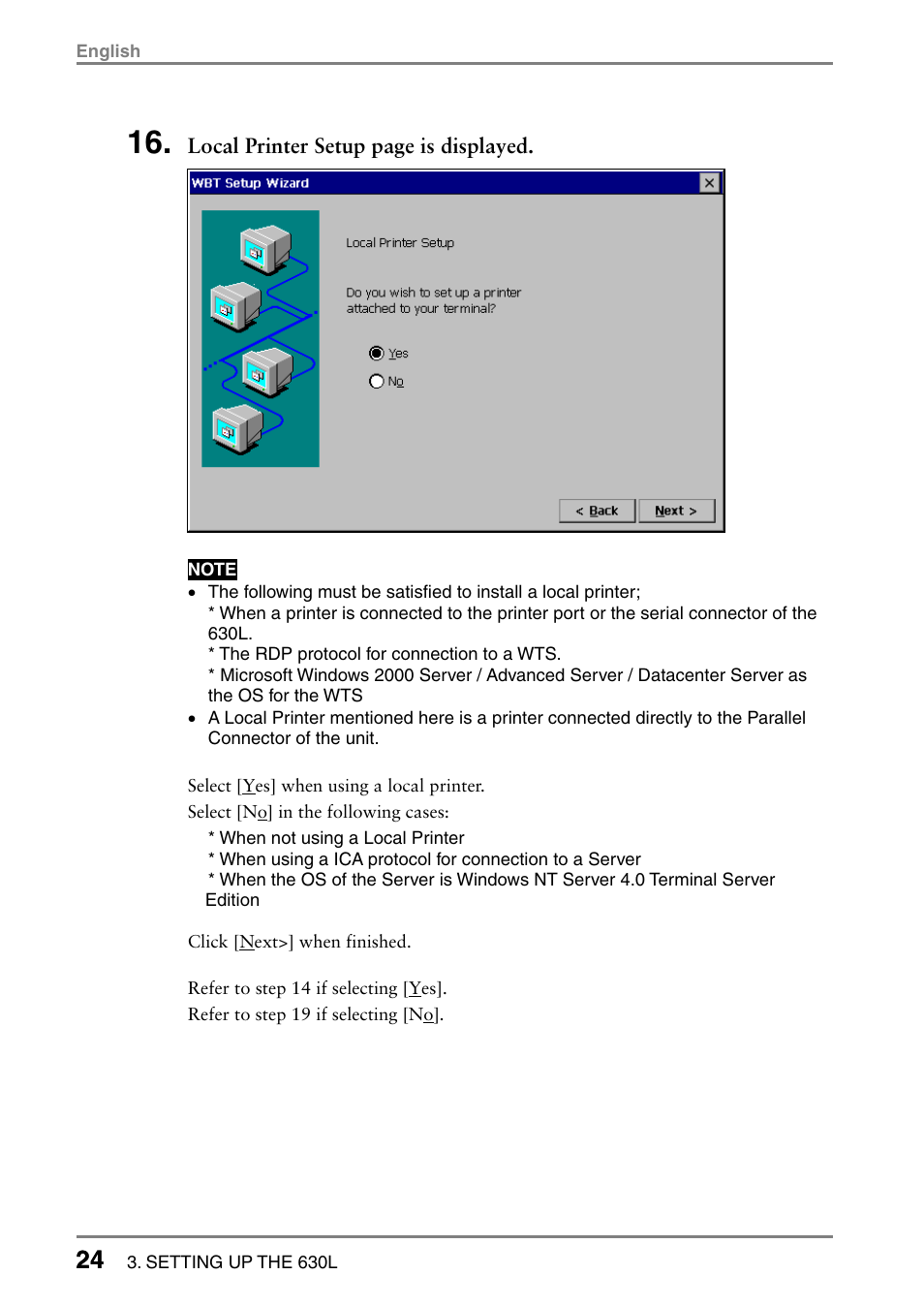Eizo eClient LCD Monitor Integrated Windows-based terminal 630L User Manual | Page 24 / 115