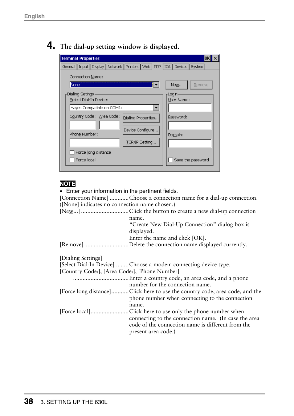 Eizo eClient LCD Monitor Integrated Windows-based terminal 630L User Manual | Page 38 / 115