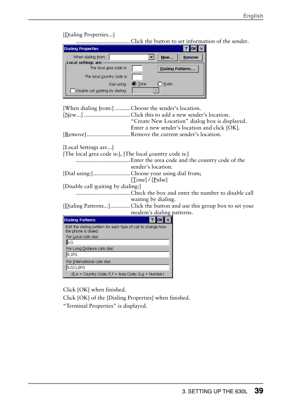 Eizo eClient LCD Monitor Integrated Windows-based terminal 630L User Manual | Page 39 / 115