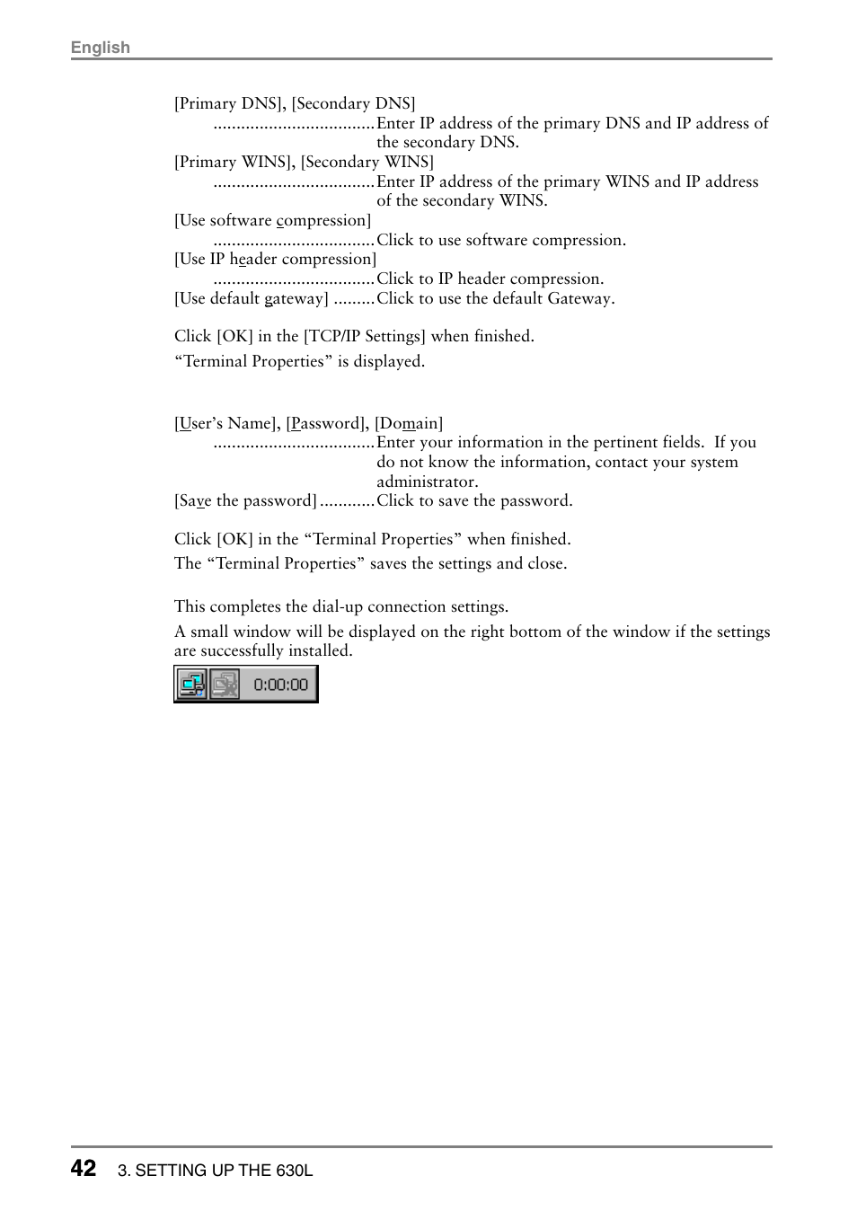 Eizo eClient LCD Monitor Integrated Windows-based terminal 630L User Manual | Page 42 / 115