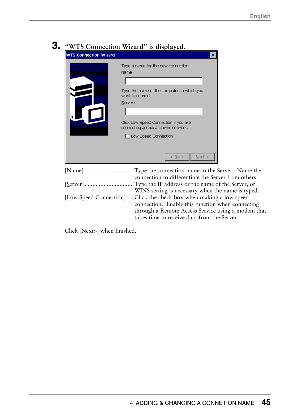 Eizo eClient LCD Monitor Integrated Windows-based terminal 630L User Manual | Page 45 / 115