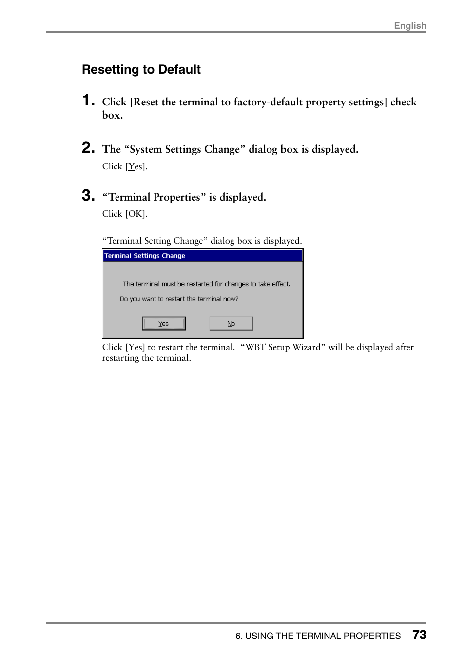 Eizo eClient LCD Monitor Integrated Windows-based terminal 630L User Manual | Page 73 / 115