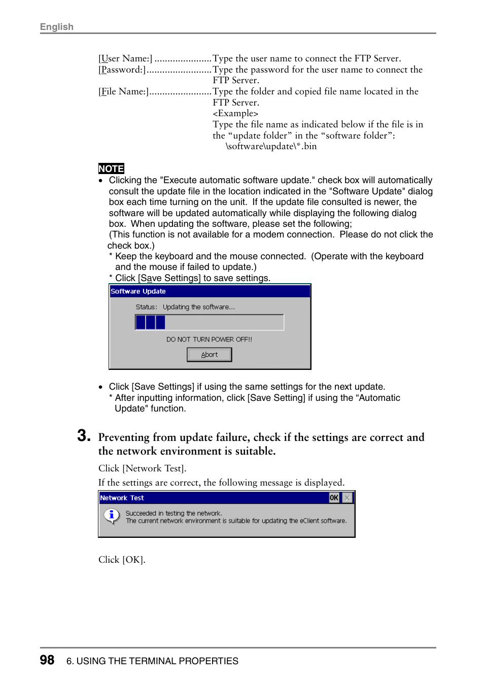 Eizo eClient LCD Monitor Integrated Windows-based terminal 630L User Manual | Page 98 / 115