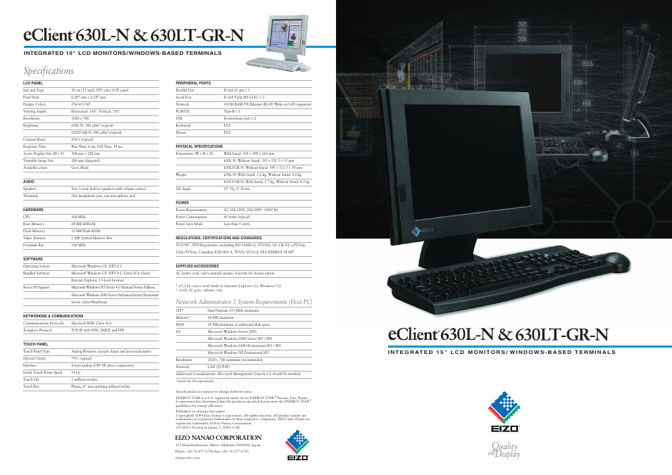 ELZO 630L-N User Manual | 2 pages