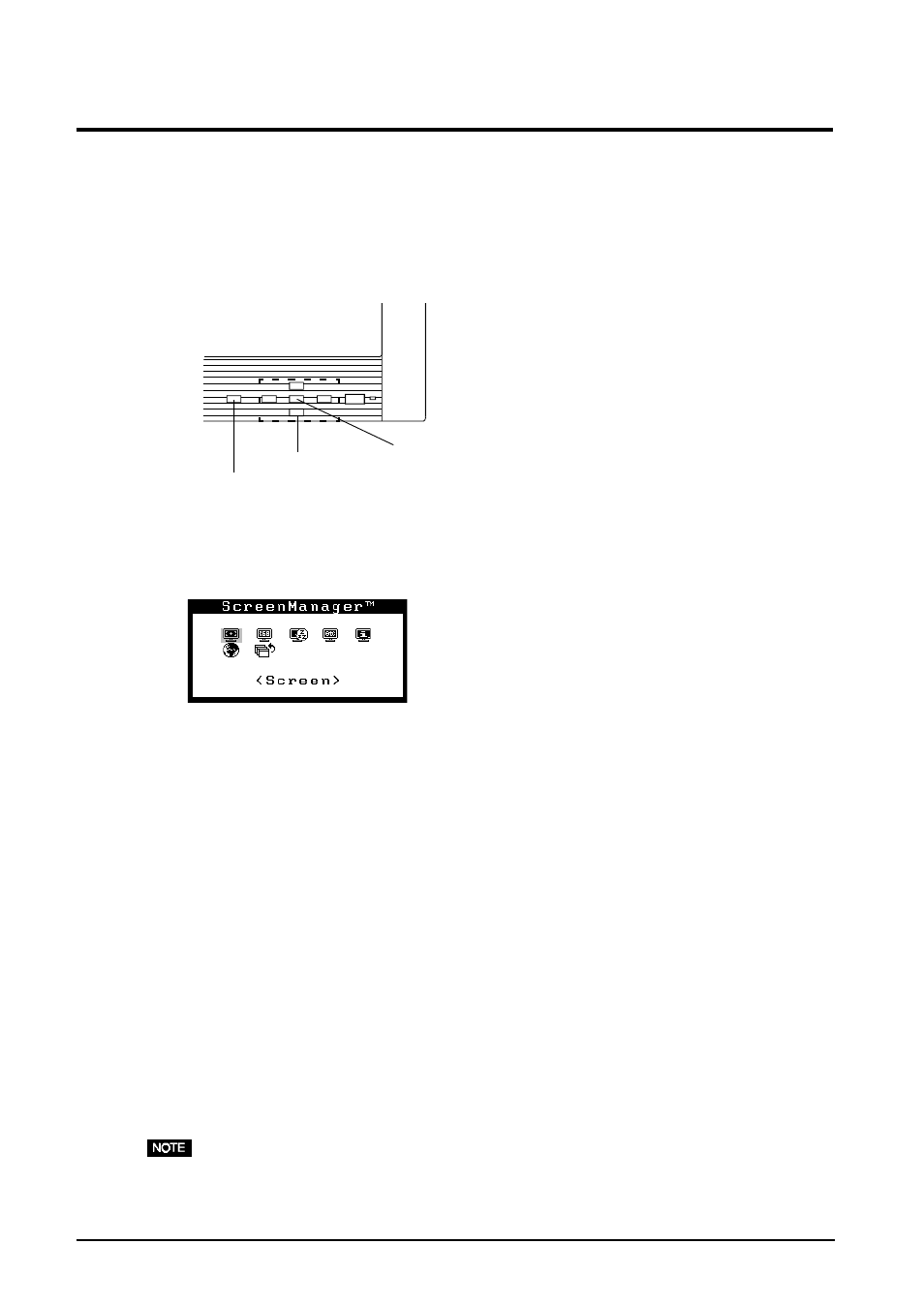 Screenmanager, 1. how to use the screenmanager | Eizo FlexScan L461 User Manual | Page 14 / 45