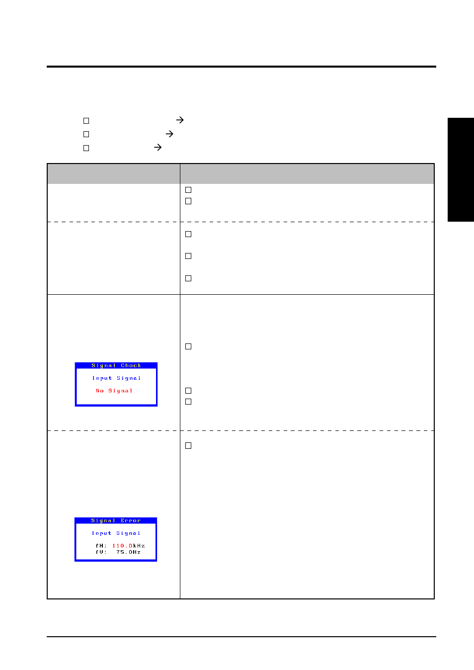 Troubleshooting | Eizo FlexScan L461 User Manual | Page 29 / 45