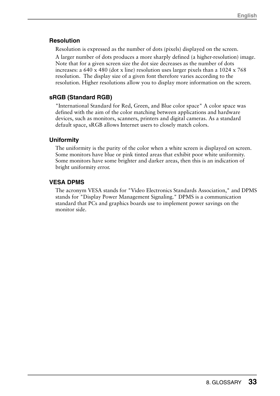 Eizo T766 User Manual | Page 33 / 38