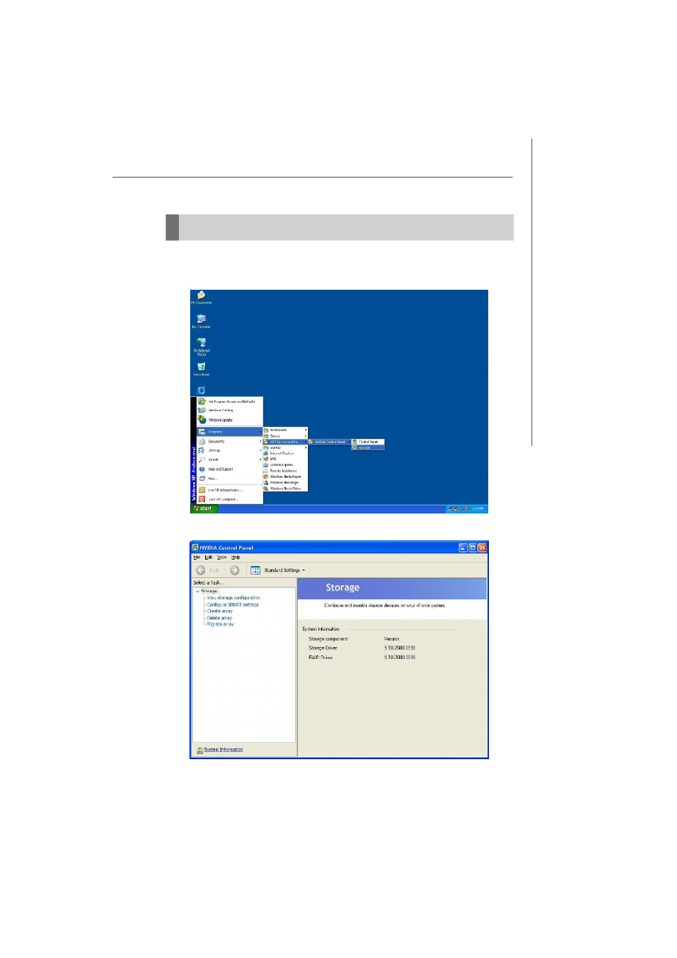 Using the nvmediashield software | Nvidia MS-7374 User Manual | Page 97 / 131