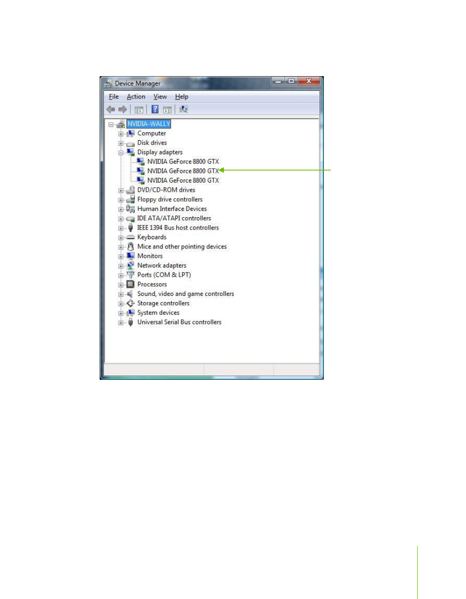 Figure 18. windows vista device manager | Nvidia NFORCE 780I SLI User Manual | Page 109 / 120