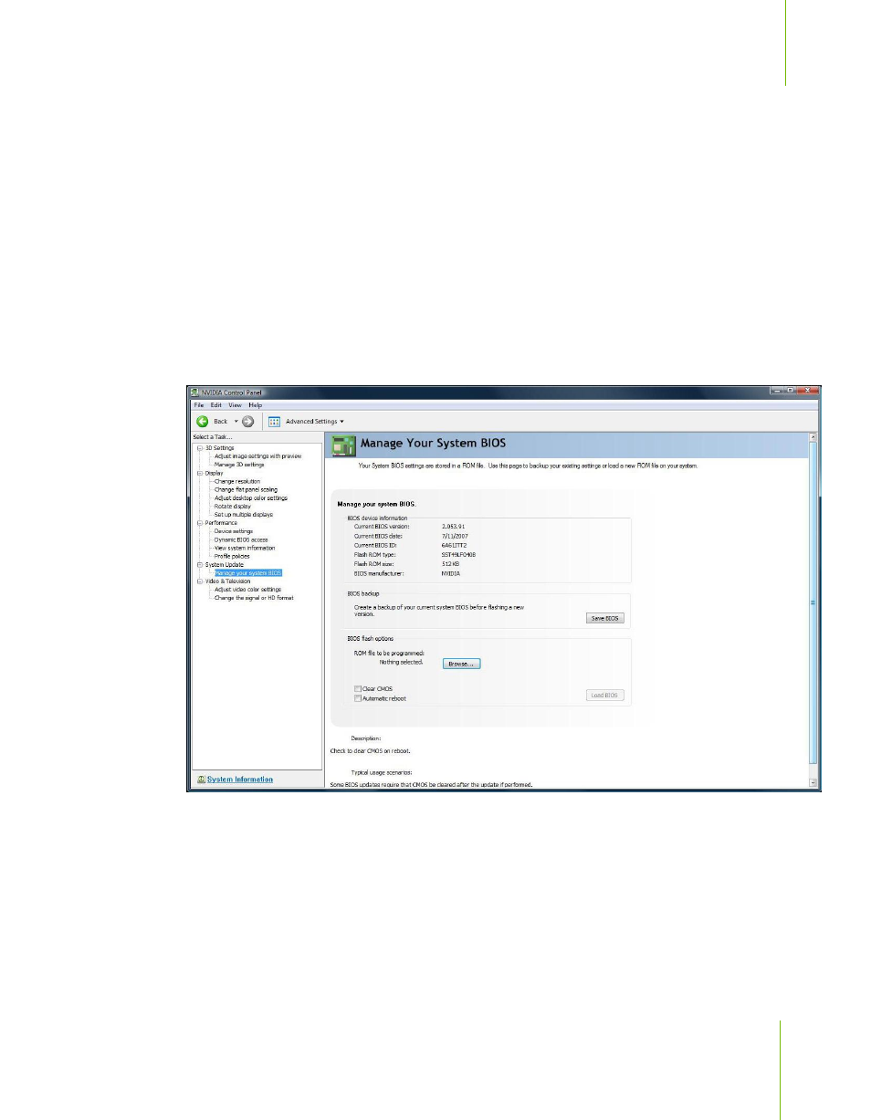 Manage your system bios | Nvidia NFORCE 780I SLI User Manual | Page 91 / 120