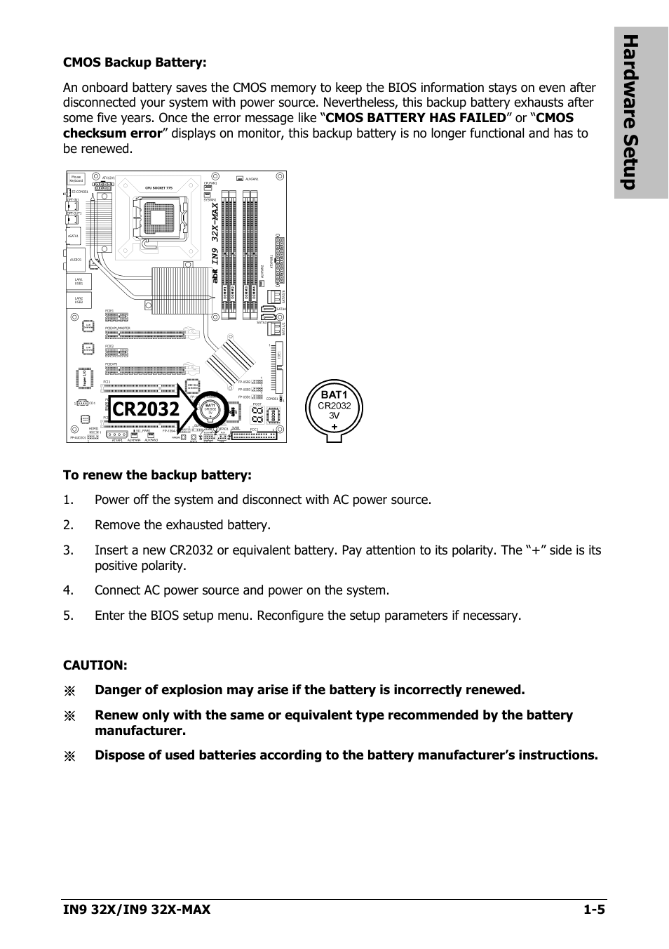 Hardware setup | Nvidia IN9 32X User Manual | Page 11 / 96