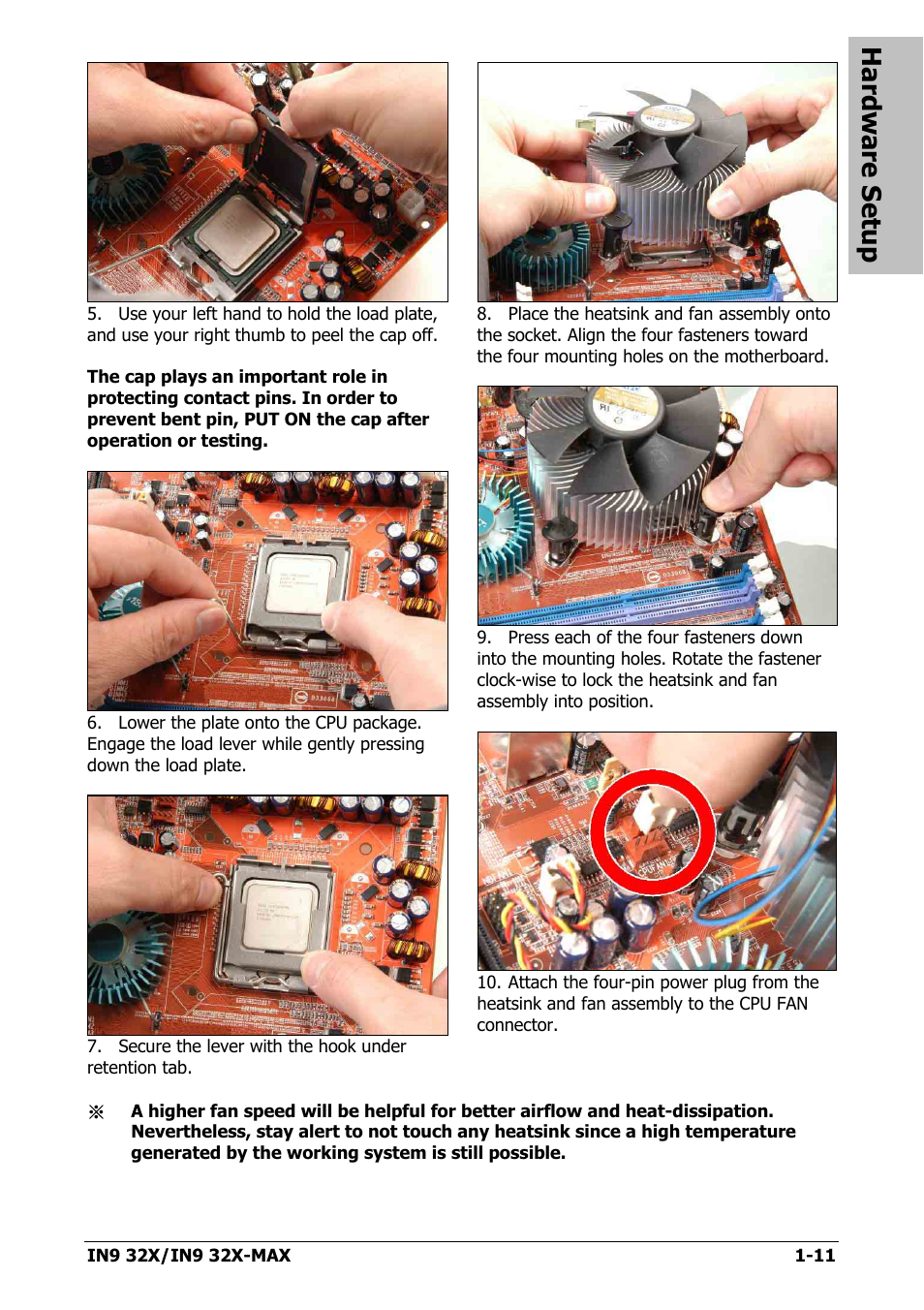 Hardware setup | Nvidia IN9 32X User Manual | Page 17 / 96