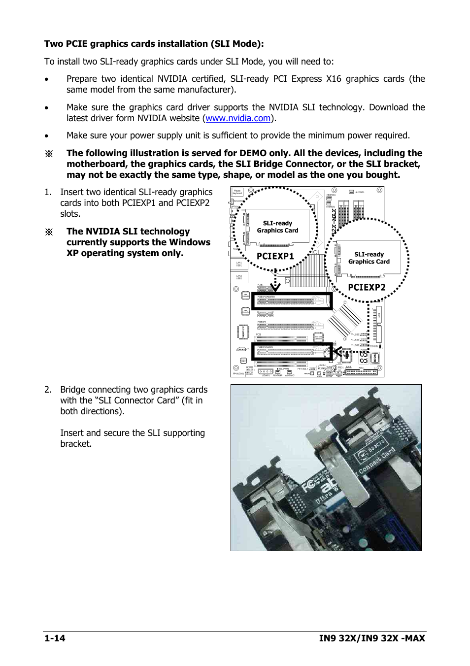 Nvidia IN9 32X User Manual | Page 20 / 96