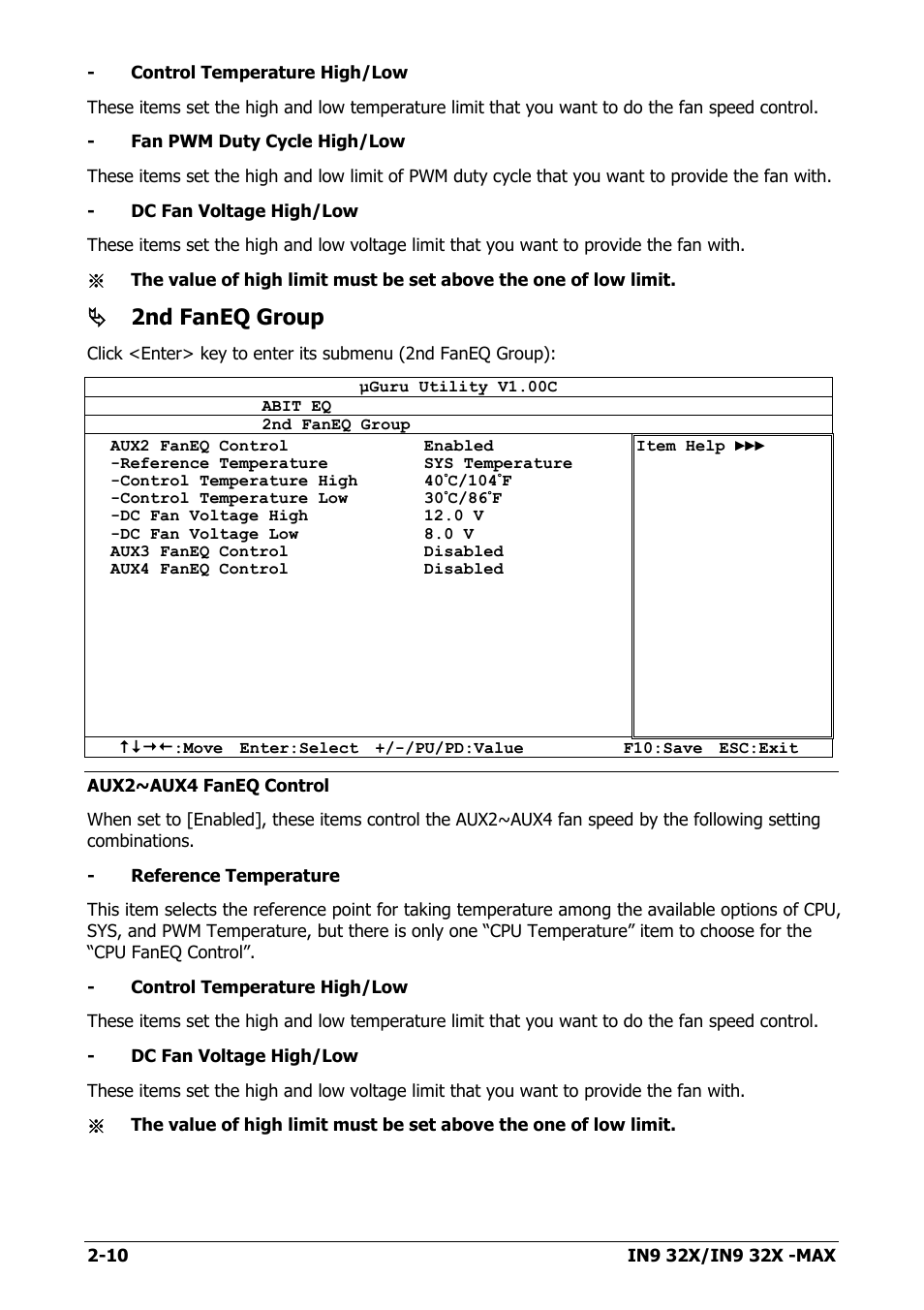 2nd faneq group | Nvidia IN9 32X User Manual | Page 40 / 96