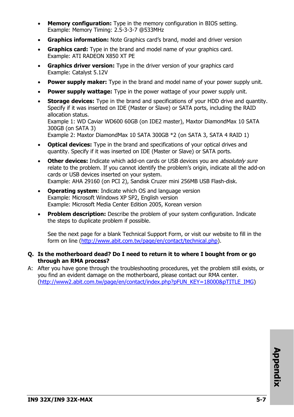 Appendix | Nvidia IN9 32X User Manual | Page 93 / 96