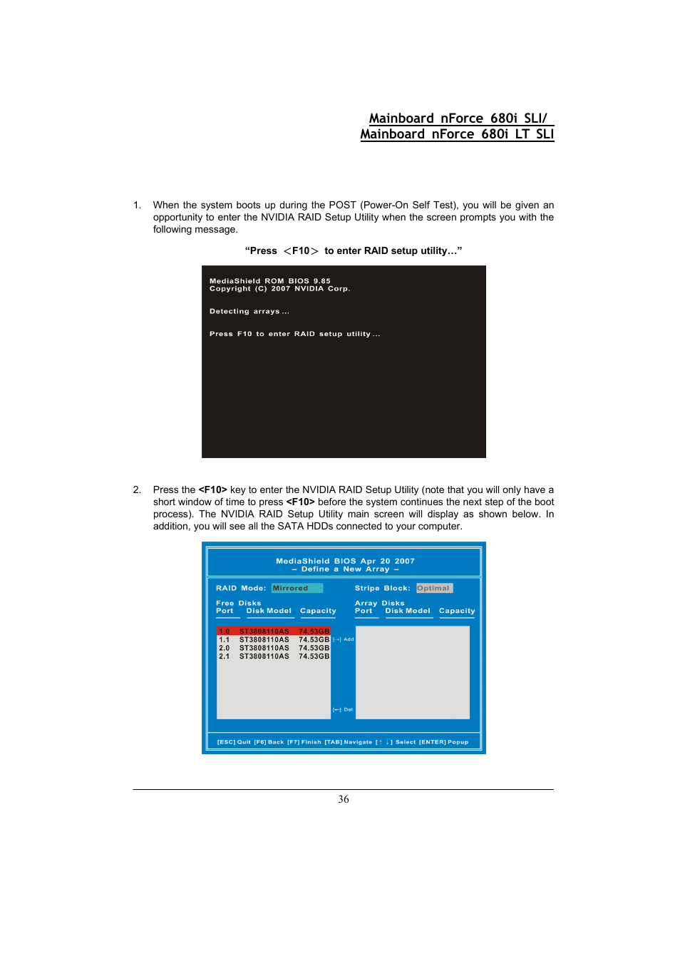Nvidia 680I LT SLI User Manual | Page 40 / 80