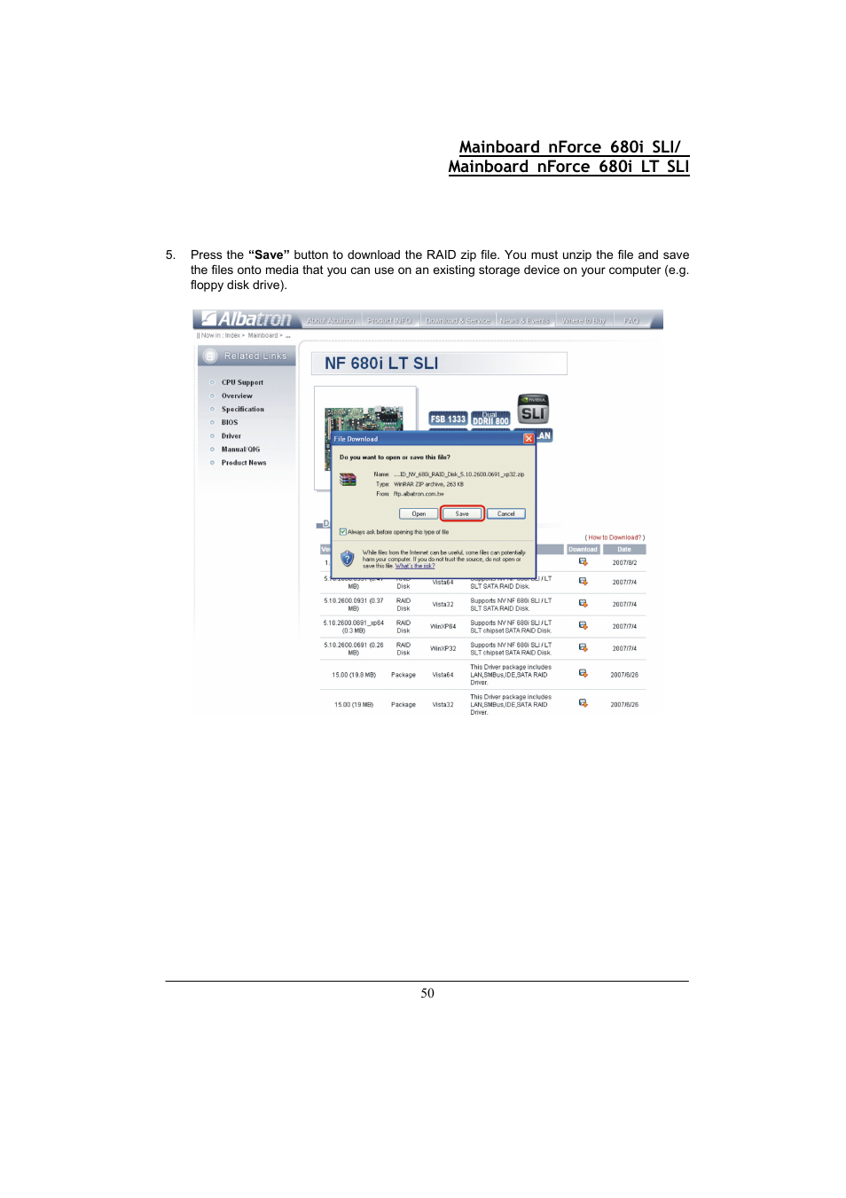 Nvidia 680I LT SLI User Manual | Page 54 / 80