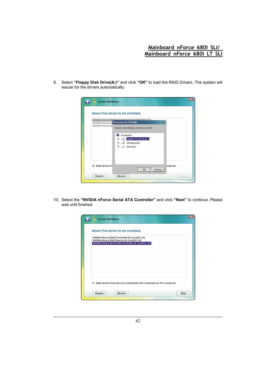Nvidia 680I LT SLI User Manual | Page 66 / 80