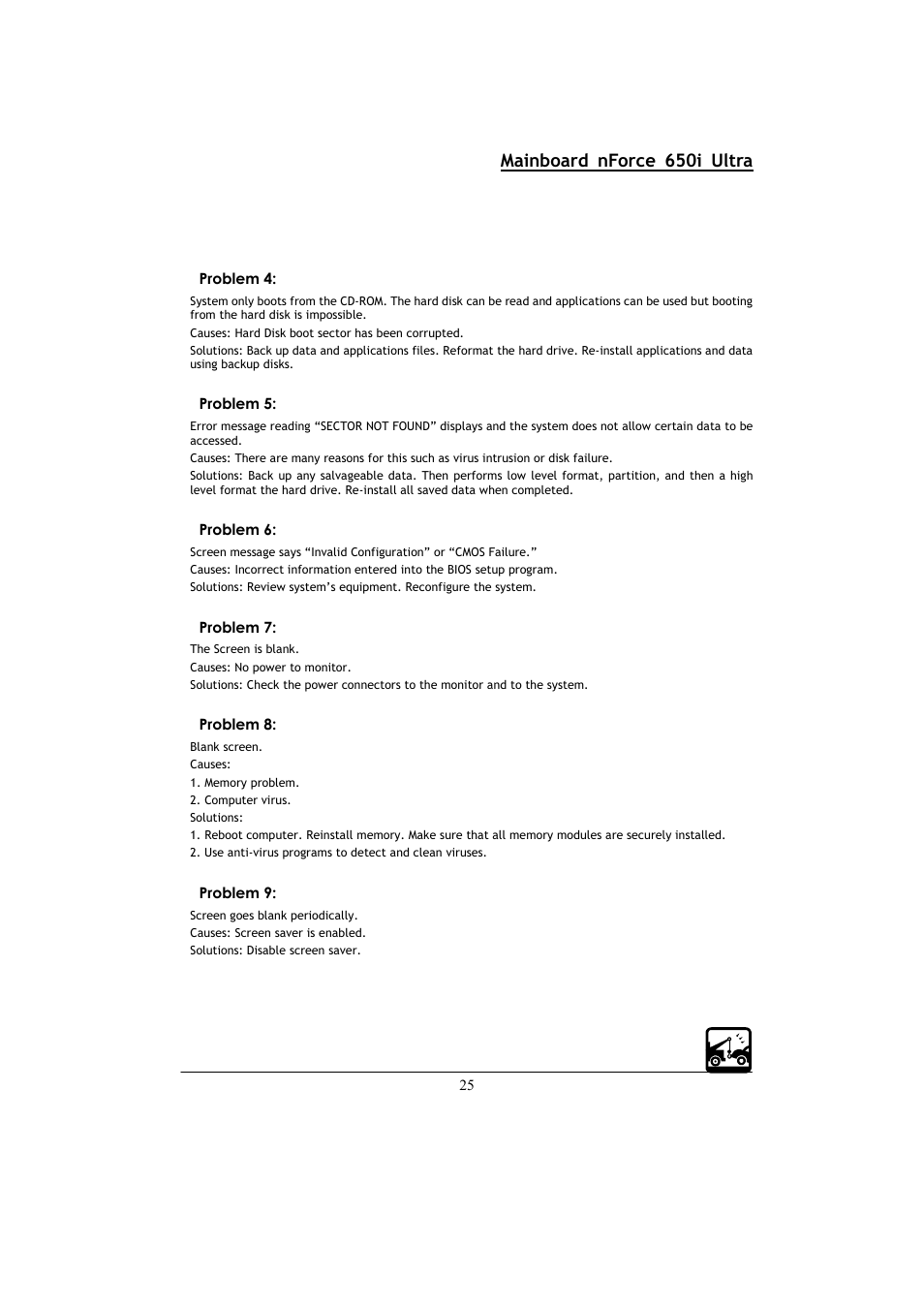 Mainboard nforce 650i ultra | Nvidia NFORCE 650I User Manual | Page 29 / 70