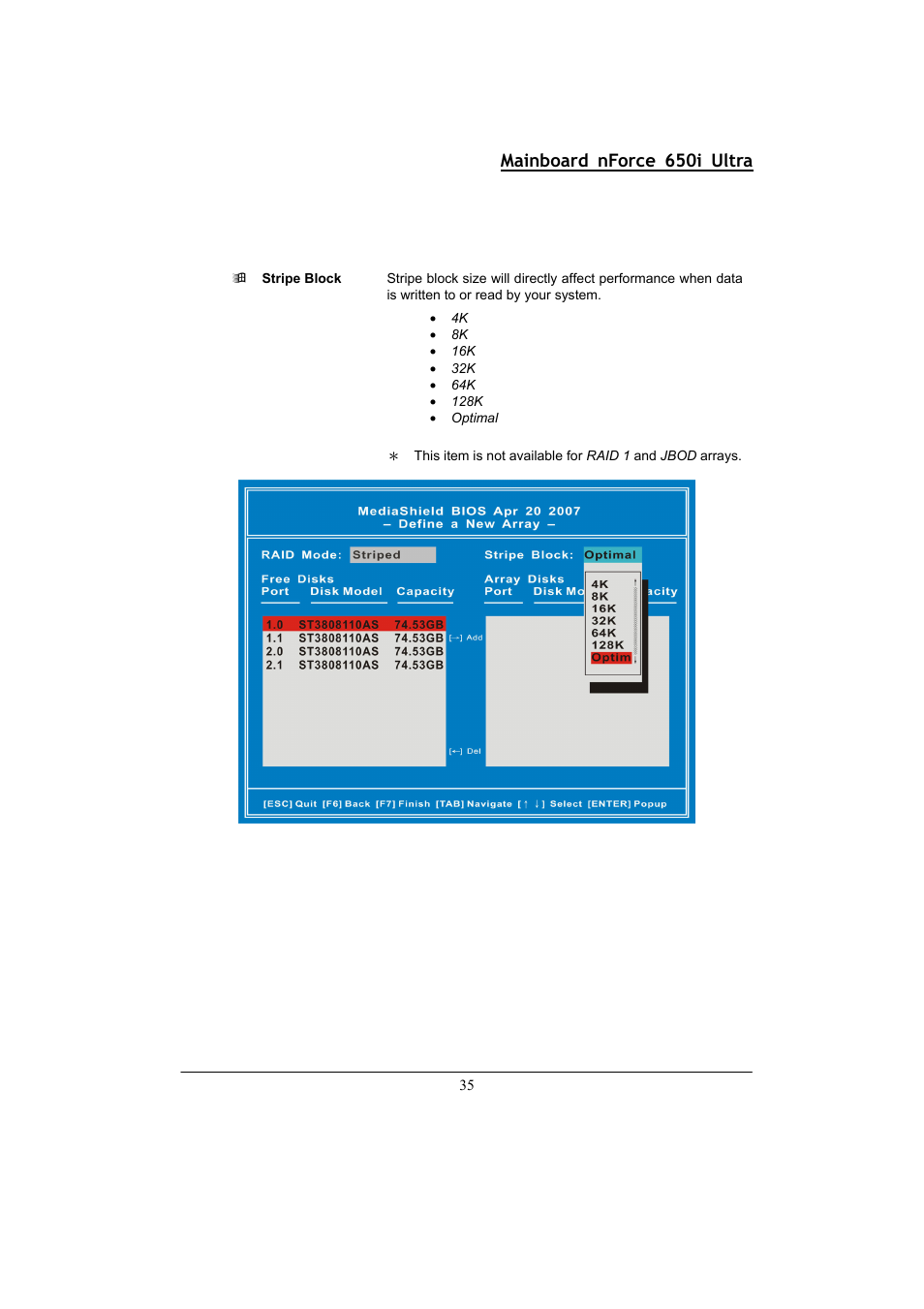 Mainboard nforce 650i ultra | Nvidia NFORCE 650I User Manual | Page 39 / 70