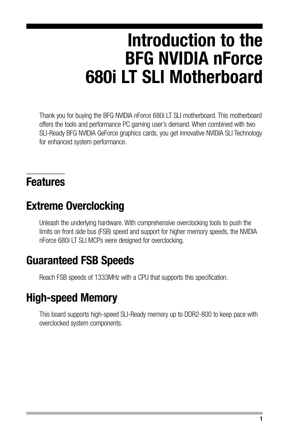 Nvidia NFORCE 680I User Manual | Page 10 / 78