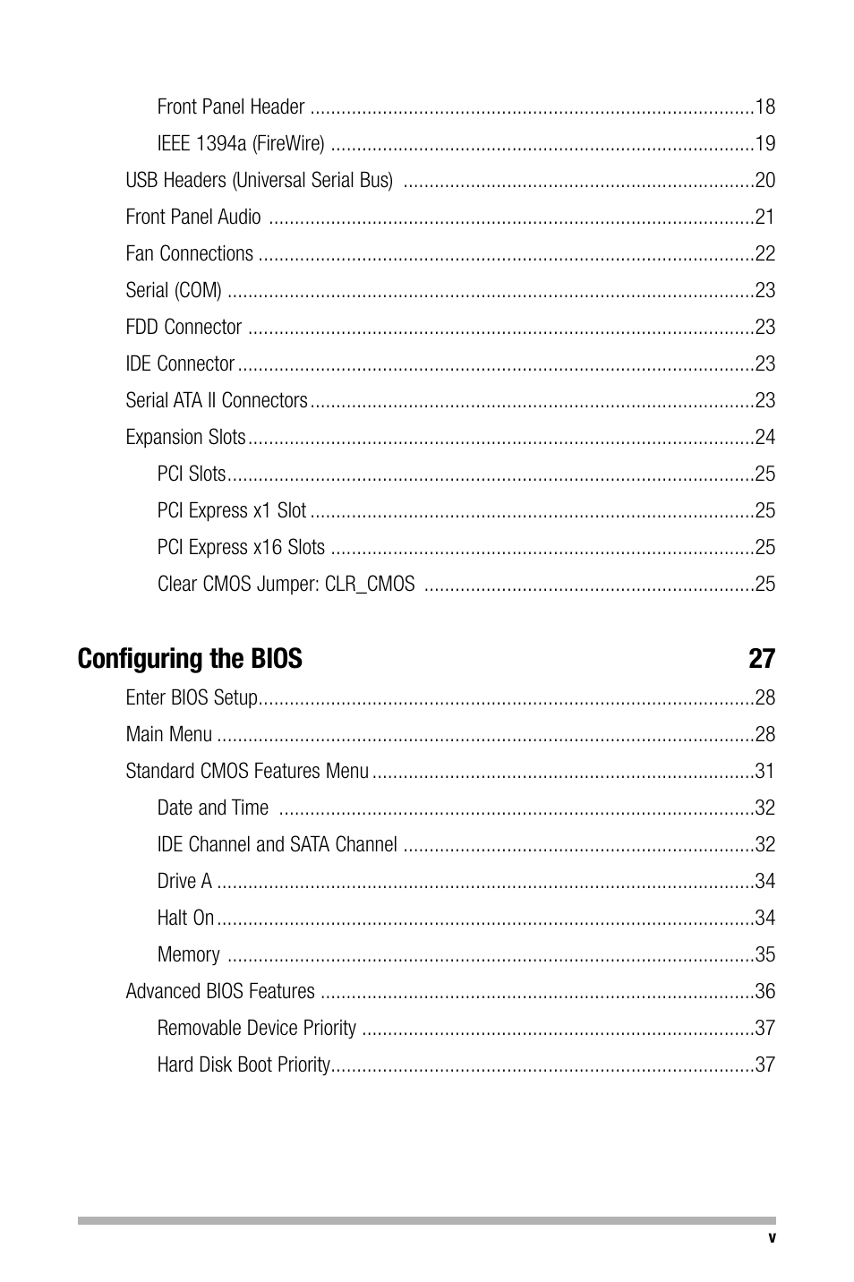 Configuring the bios 27 | Nvidia NFORCE 680I User Manual | Page 4 / 78