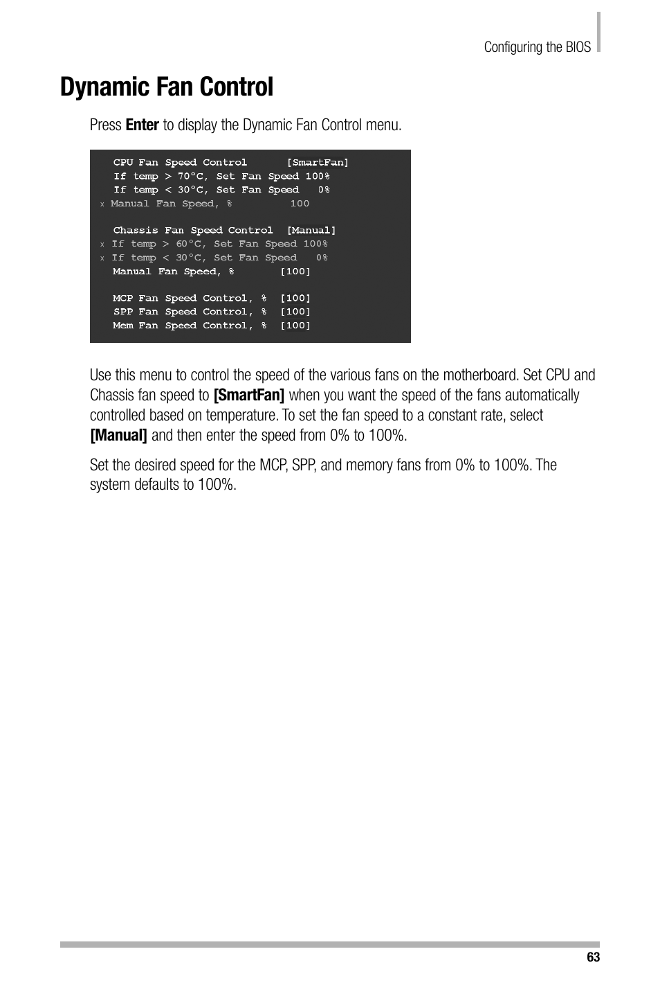 Dynamic fan control | Nvidia NFORCE 680I User Manual | Page 71 / 78