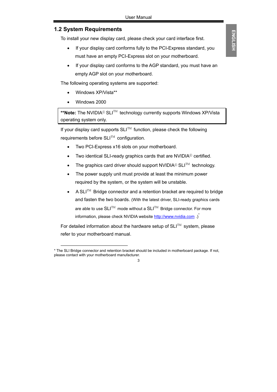 2 system requirements | Nvidia GeForce Series User Manual | Page 5 / 100