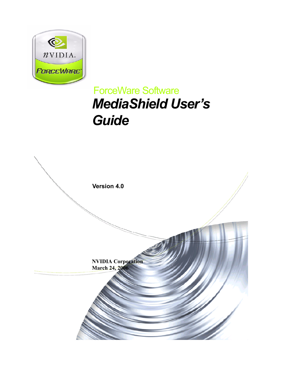 Nvidia 4 User Manual | 159 pages