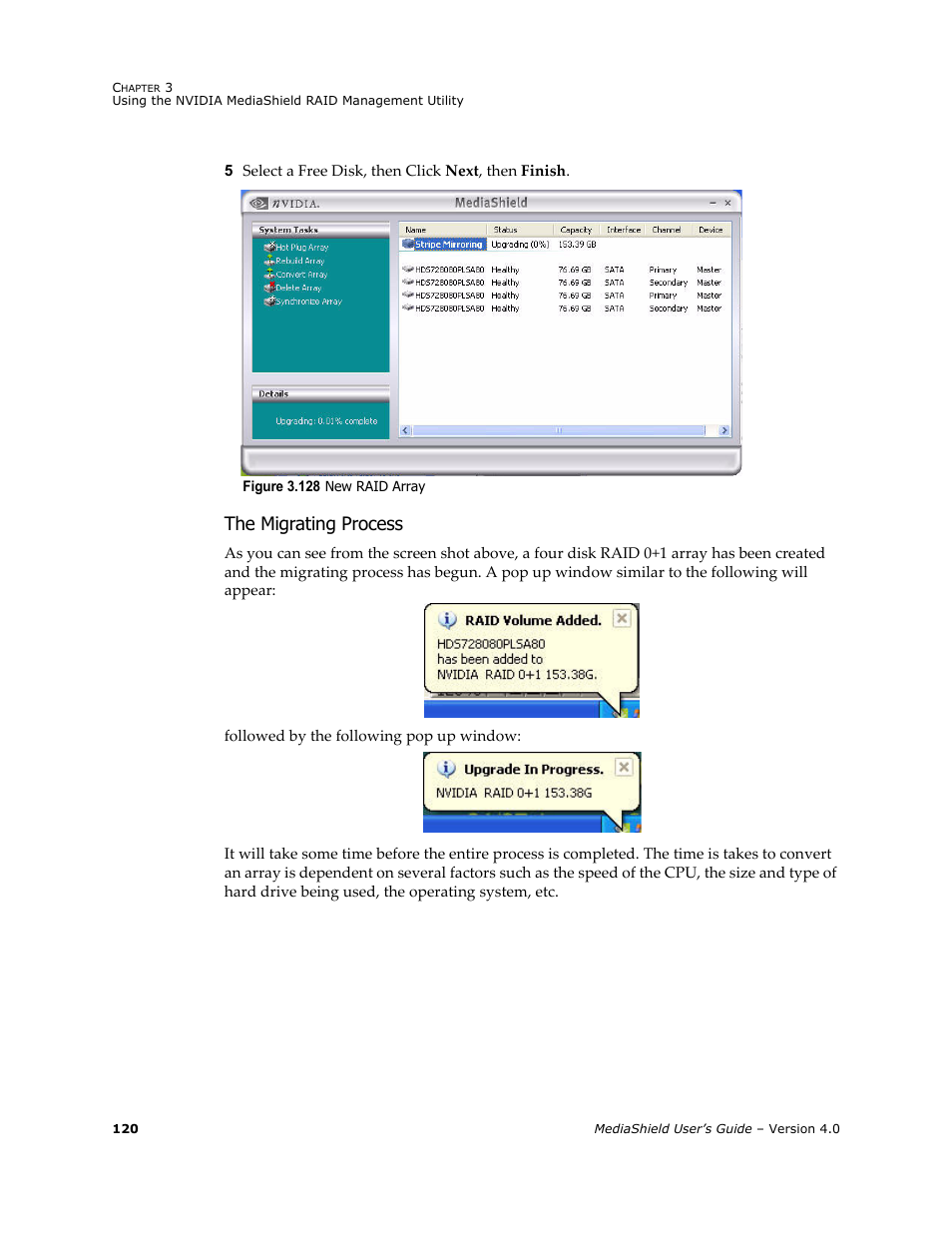 The migrating process | Nvidia 4 User Manual | Page 124 / 159