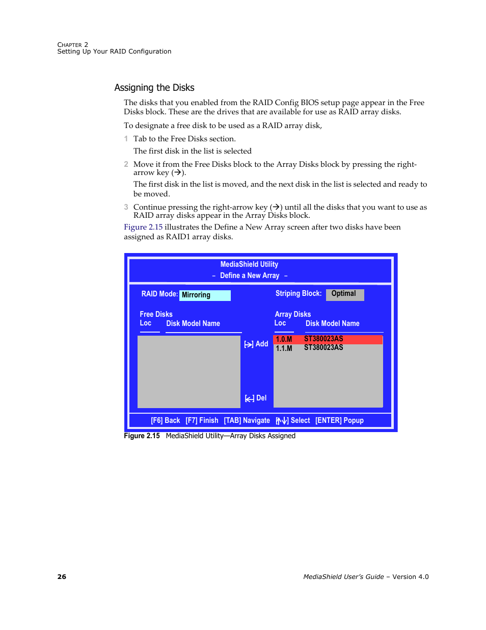 Assigning the disks | Nvidia 4 User Manual | Page 30 / 159